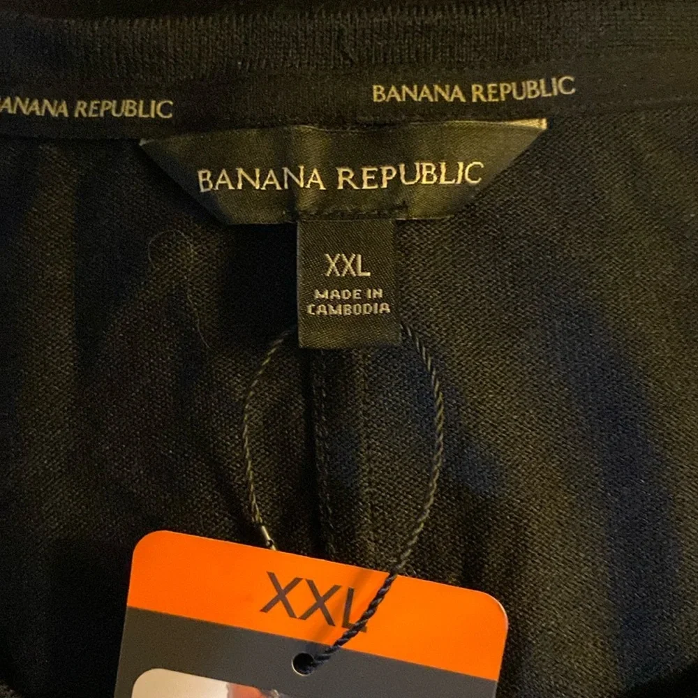 Banana Republic Sweater, Crew neck, Sz XXL, 2X, NWT, Neutral, Stretchy, Normcore - Picture 3 of 14